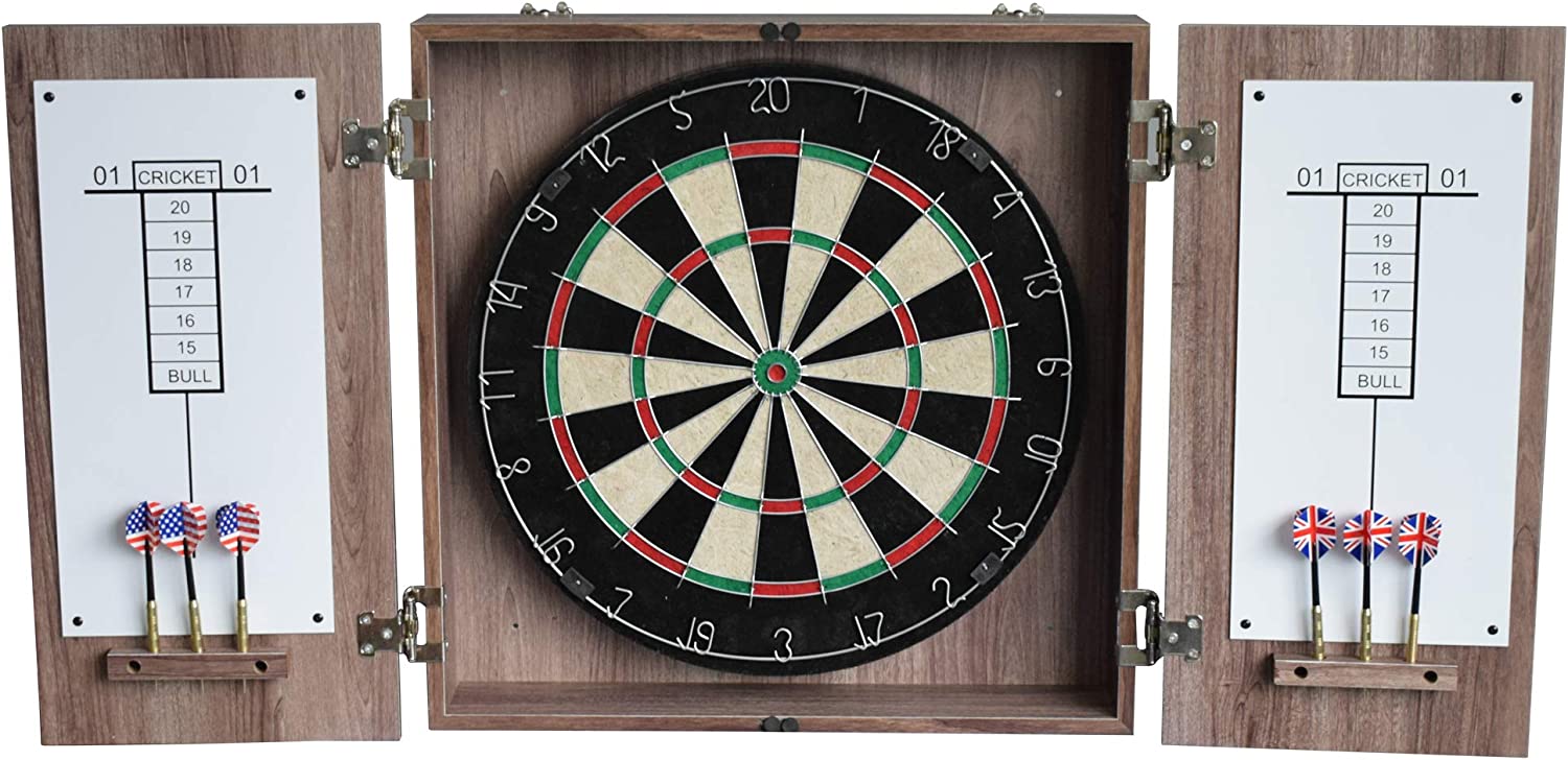 Hathaway Winchester Dartboard &amp; Cabinet Set