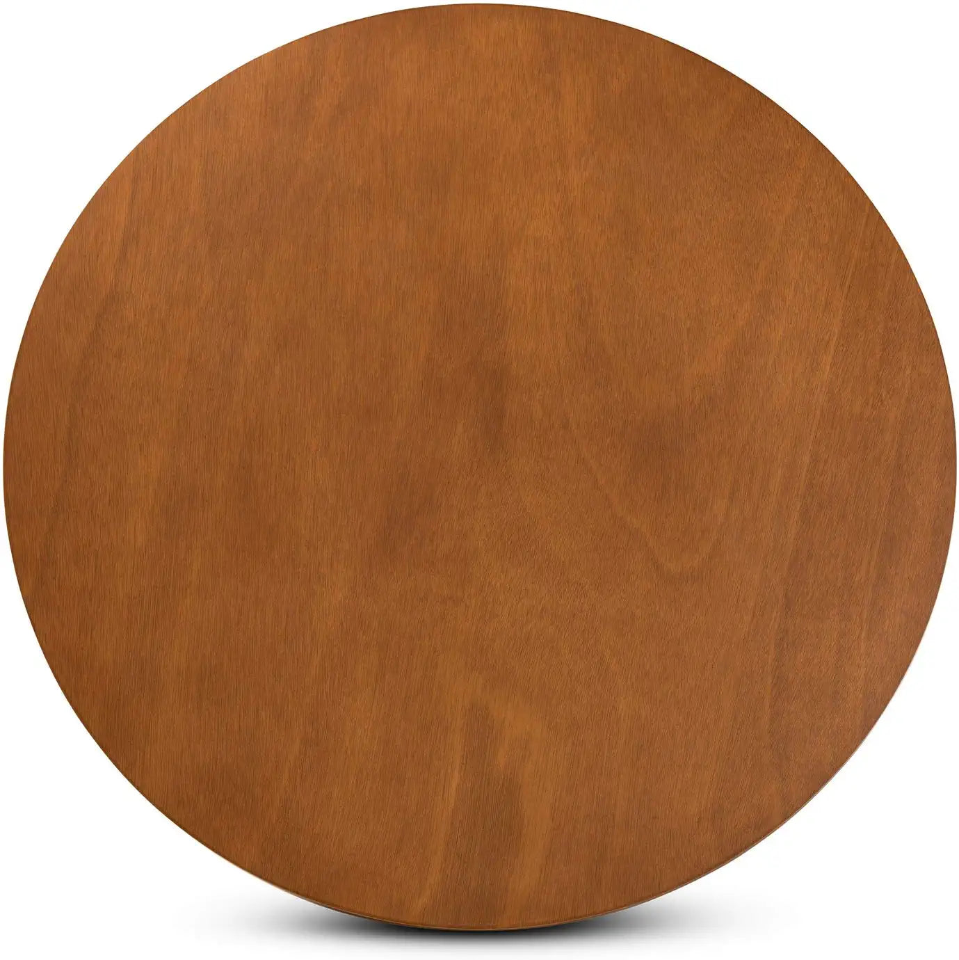 Baxton Studio Alayna Modern and Contemporary Walnut Brown Finished 35-Inch-Wide Round Wood Dining Table