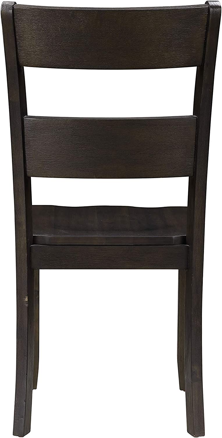 ACME Haddie Side Chair (Set-2) - - Distressed Walnut