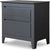 Baxton Studio Wholesale Interiors Carolina Contemporary 2-Drawers Nightstand, Brown