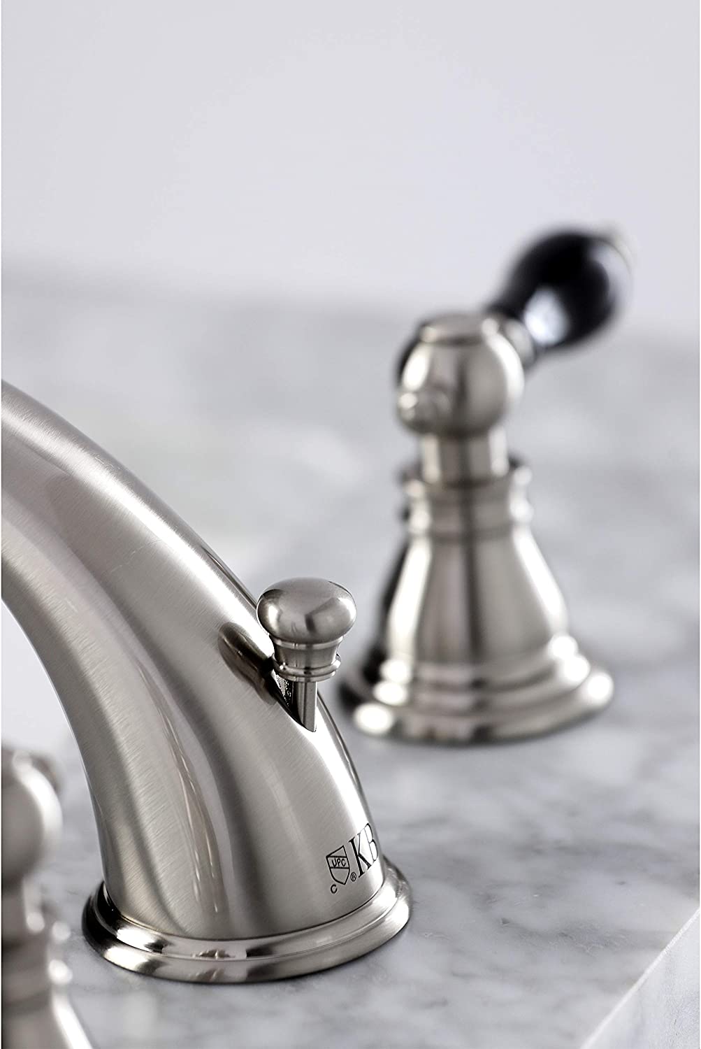 Kingston Brass KB968AKL Duchess Widespread Bathroom Faucet, Brushed Nickel