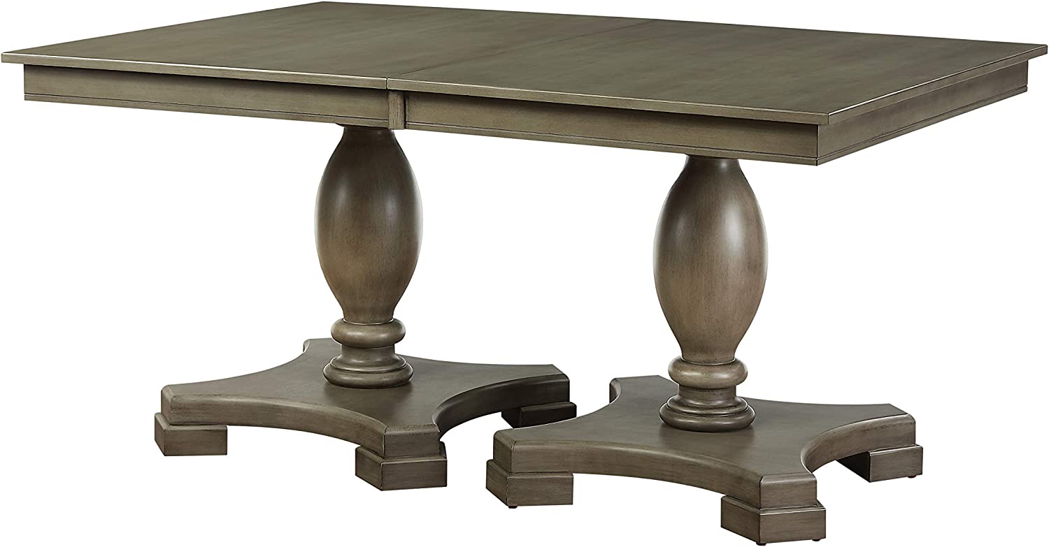 ACME Waylon Dining Table - - Gray Oak