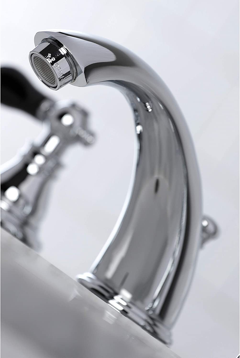 Kingston Brass KB961AKL Duchess Widespread Bathroom Faucet, Polished Chrome