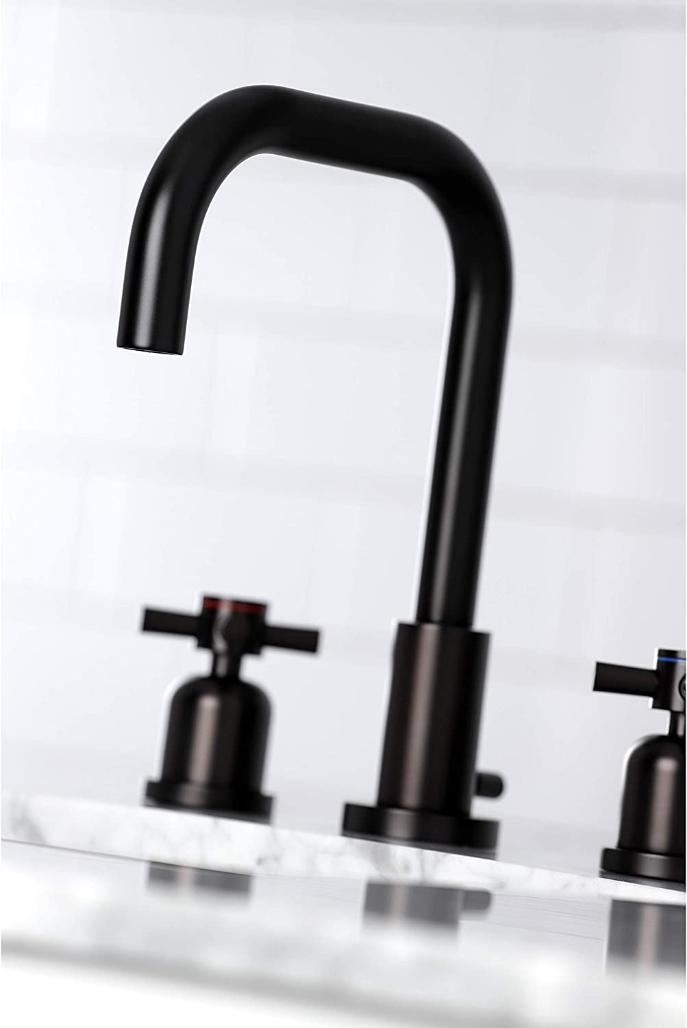 Kingston Brass FSC8935DX Concord Widespread Bathroom Faucet, Oil Rubbed Bronze