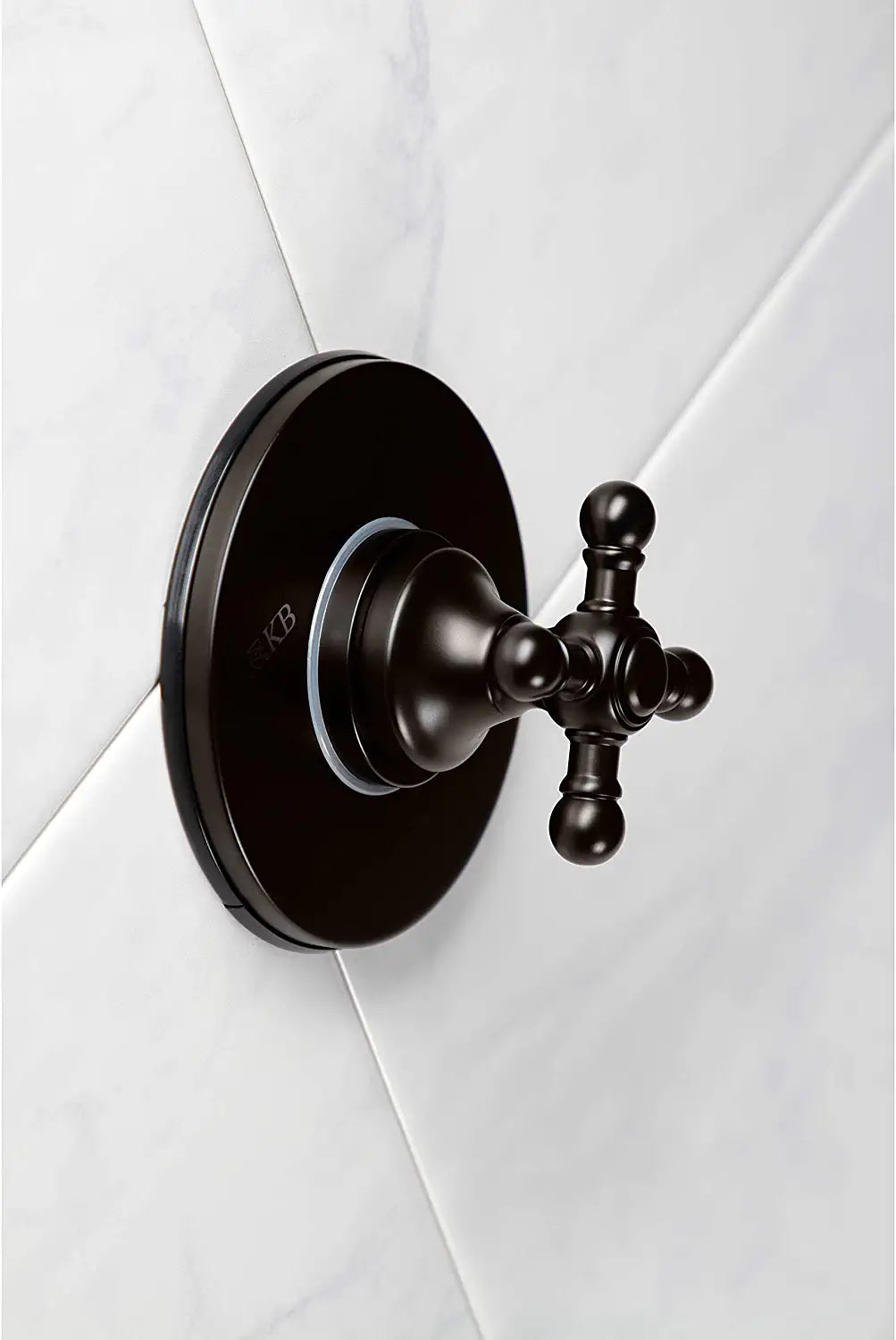 Kingston Brass KS3035BX Three-Way Diverter Valve with Trim Kit, Oil Rubbed Bronze