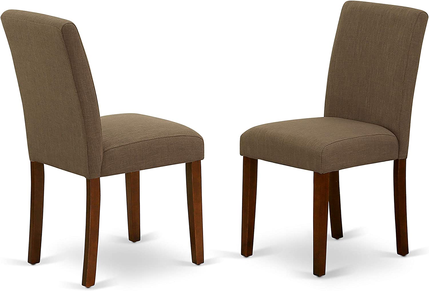 East West Furniture ABP8T05 Parson Dining Chairs