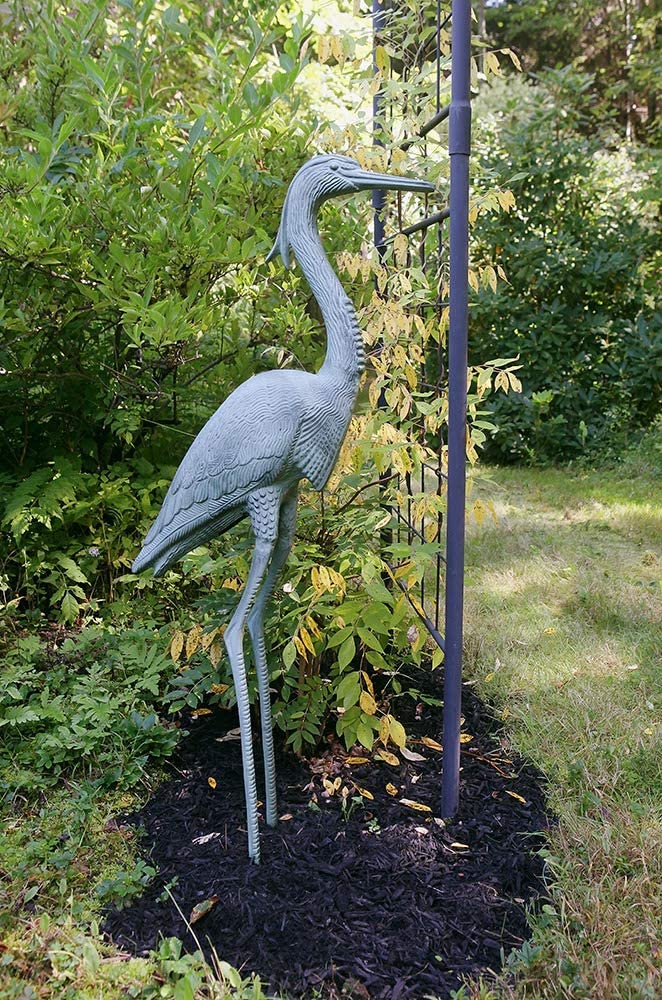 Achla Designs Great Blue Heron Garden Statue