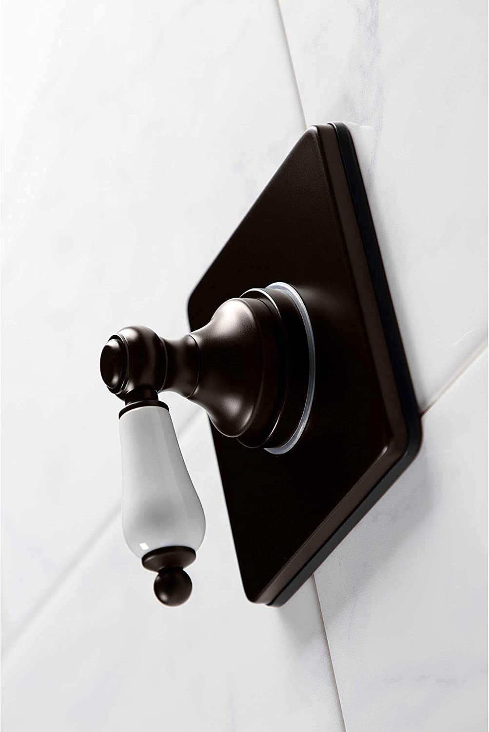 Kingston Brass KS3045PL Three-Way Diverter Valve with Trim Kit, Oil Rubbed Bronze