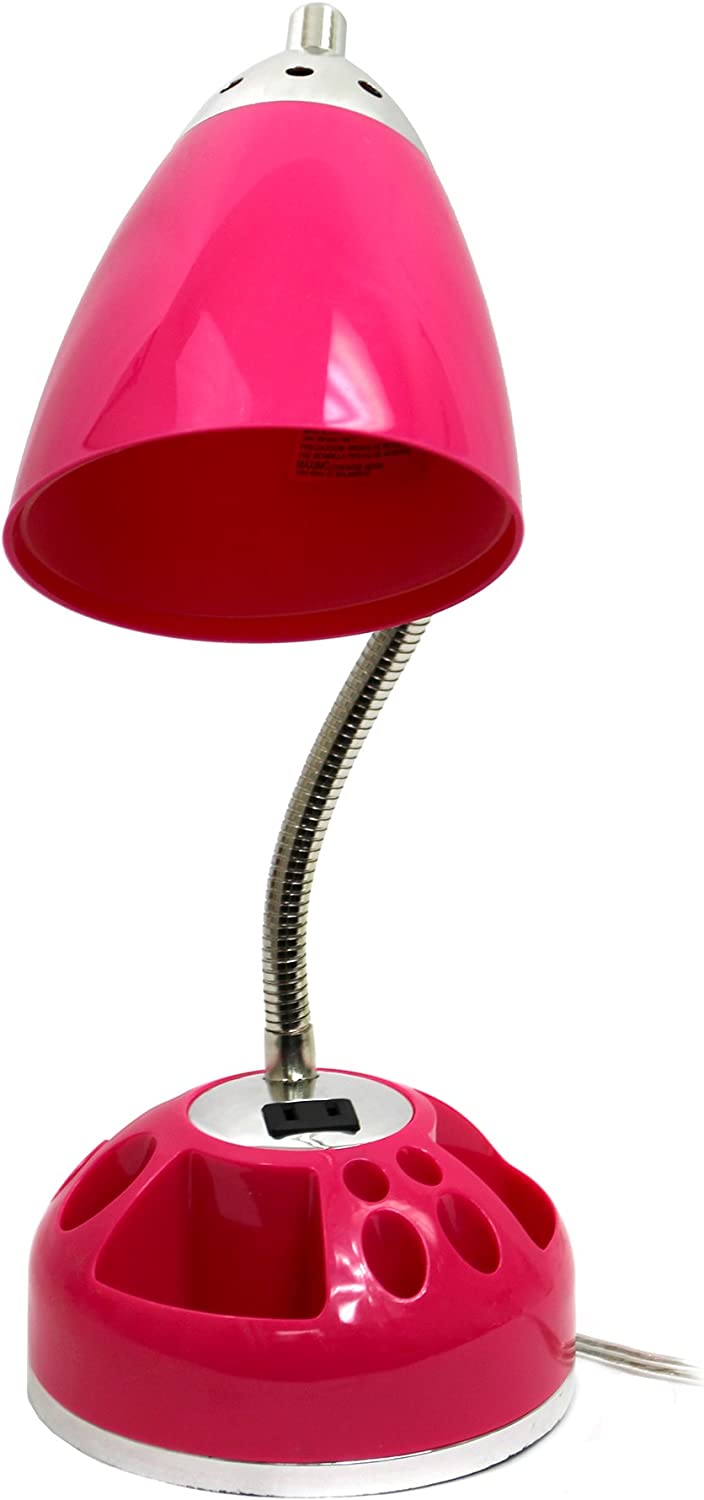 Limelights LD1015-PNK Desk Lamp, Pink