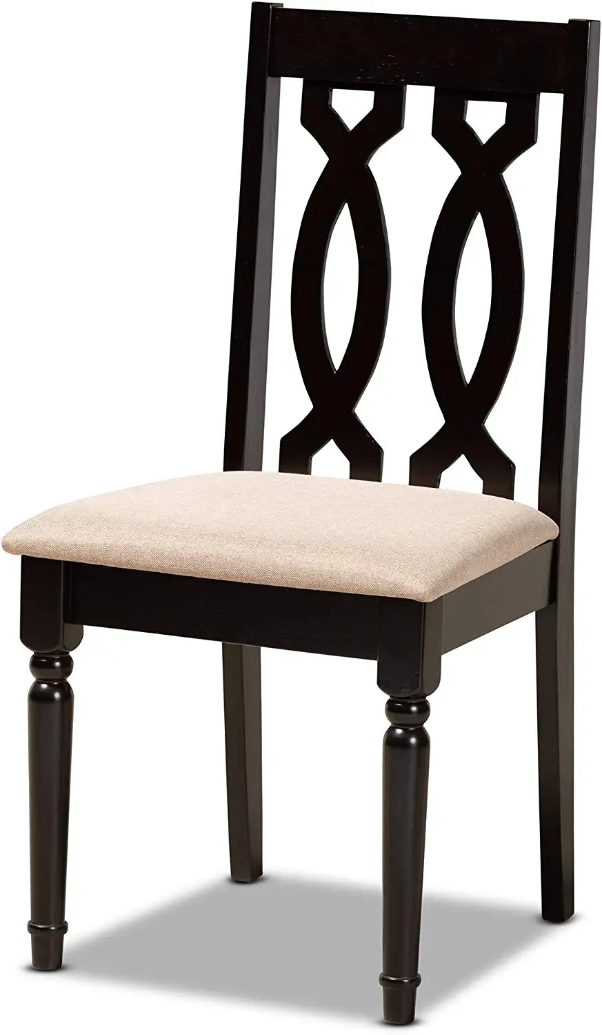 Baxton Studio Dining Sets, Sand/dark brown