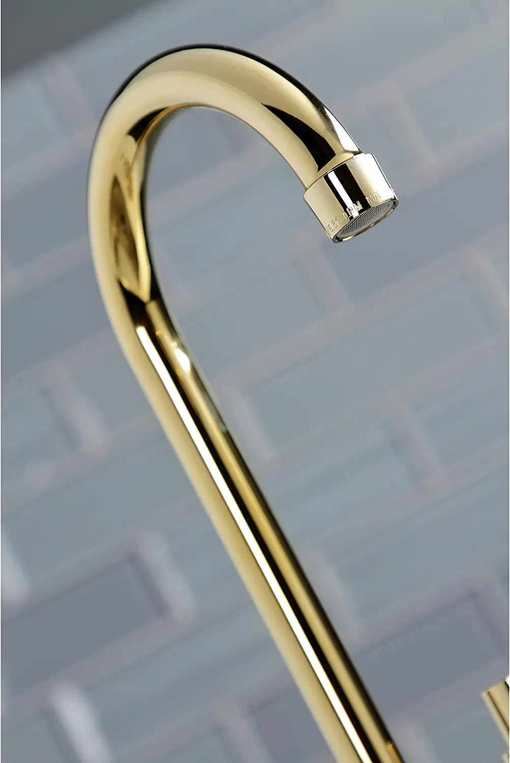 Kingston Brass KB8492NDL NuvoFusion Bar Faucet, Polished Brass