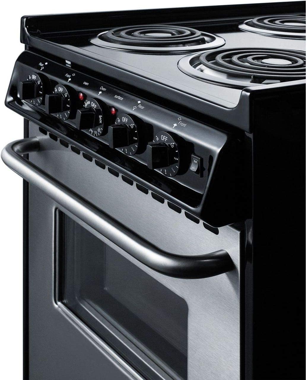 Summit Appliance TEM130BKWY Kitchen Cooking Range, Stainless Steel