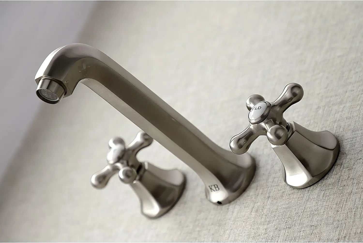 Kingston Brass KS4028AX Metropolitan Tub Faucet, Brushed Nickel