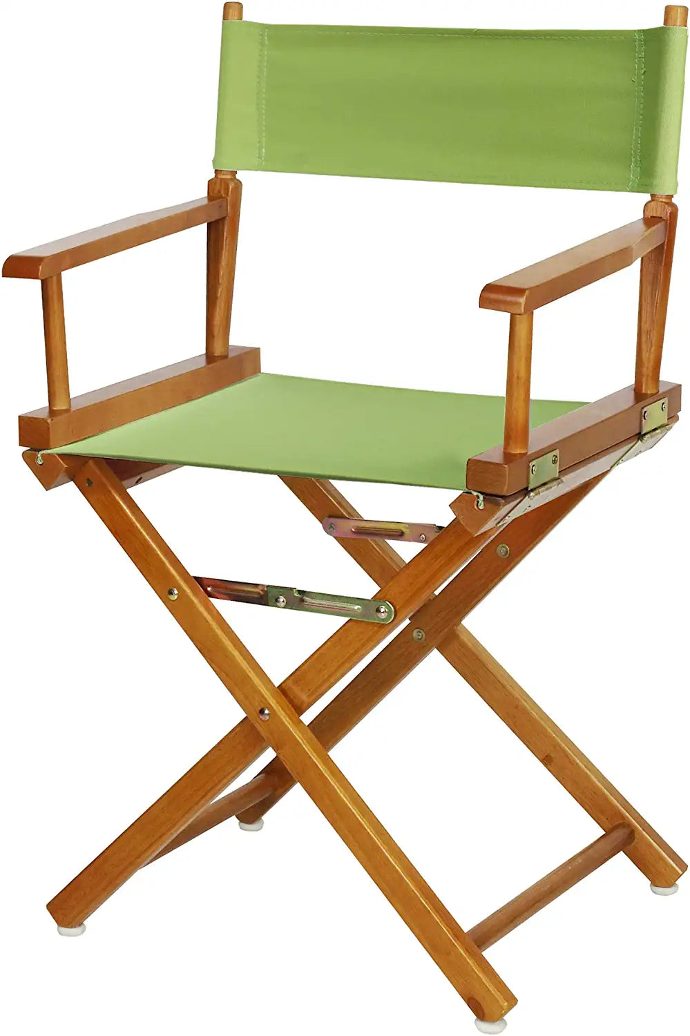 Casual Home 200-55/021-72 Director Chair 18&#34; - Classic Height Honey OakFrame/Lime Green Canvas