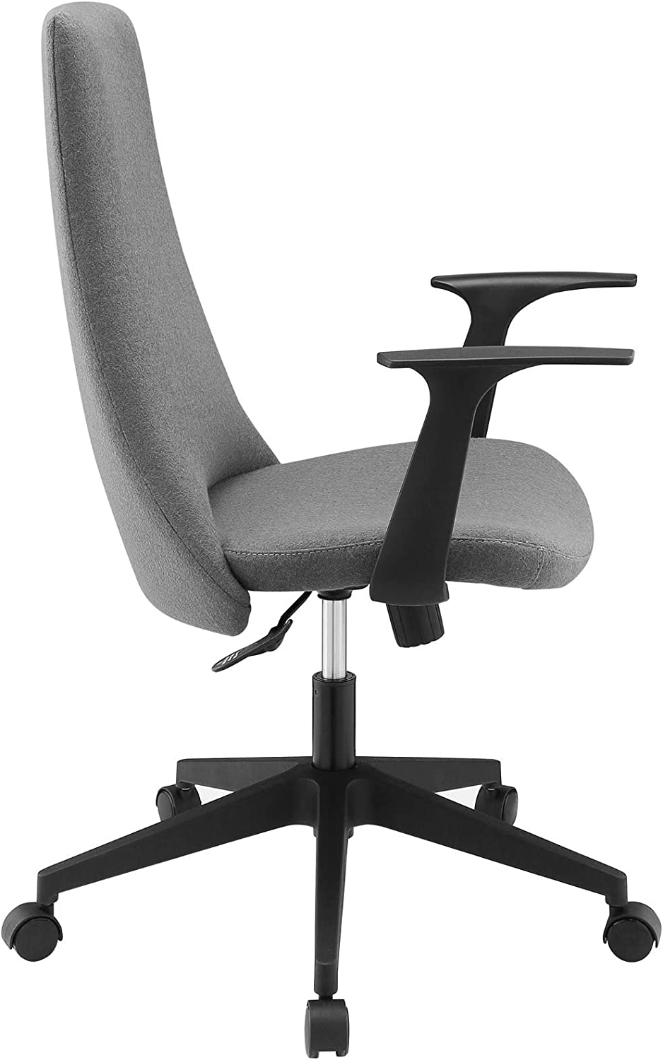 Modway Fount Mid Back Office Chair in Gray