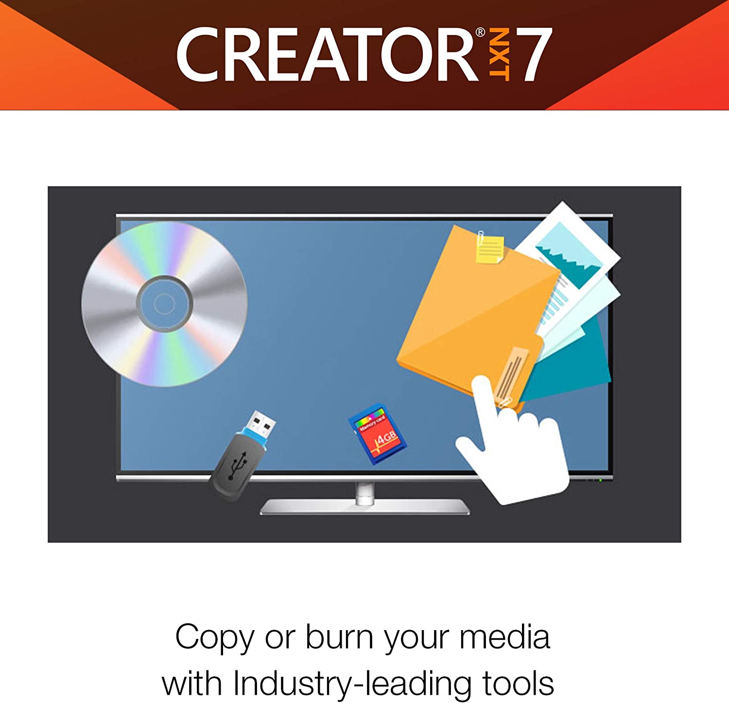 Roxio Creator NXT 7 - CD/DVD Burning &amp; Creativity Suite [PC Disc][Old Version]