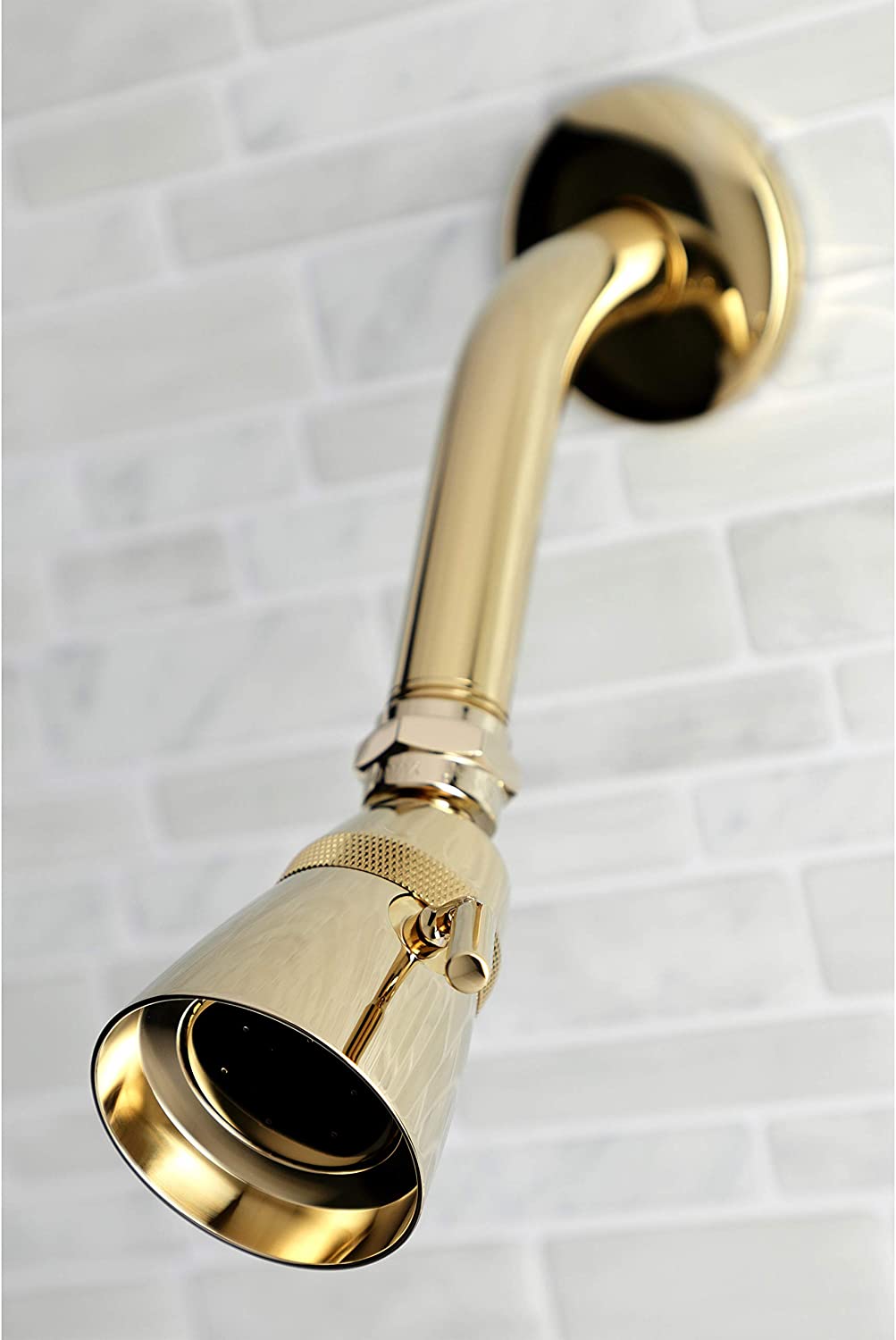 Kingston Brass K150F2 Designer Trimscape Showerscape Shower Arm Flange, Polished Brass
