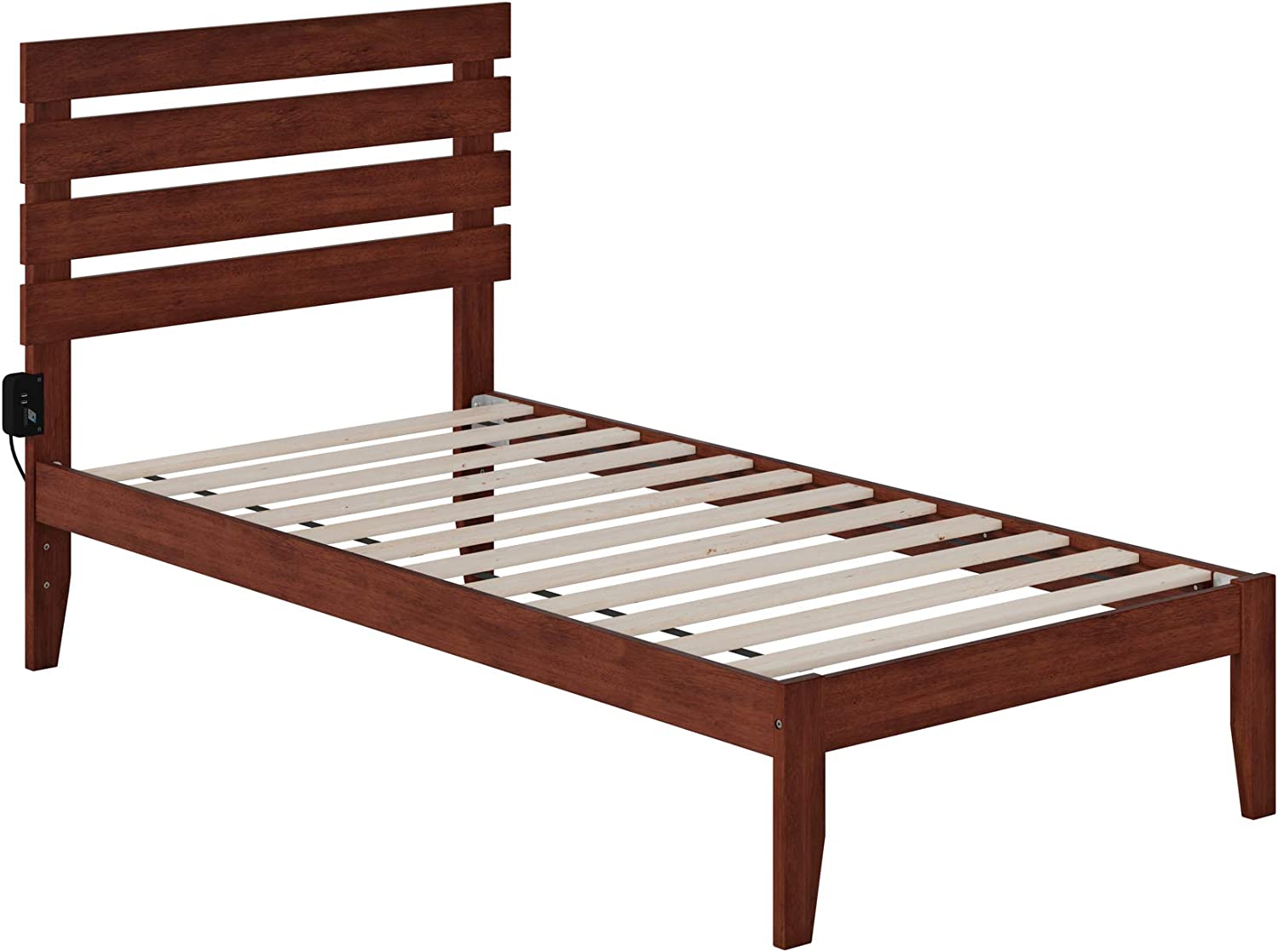 AFI Oxford Bed, Twin, Walnut