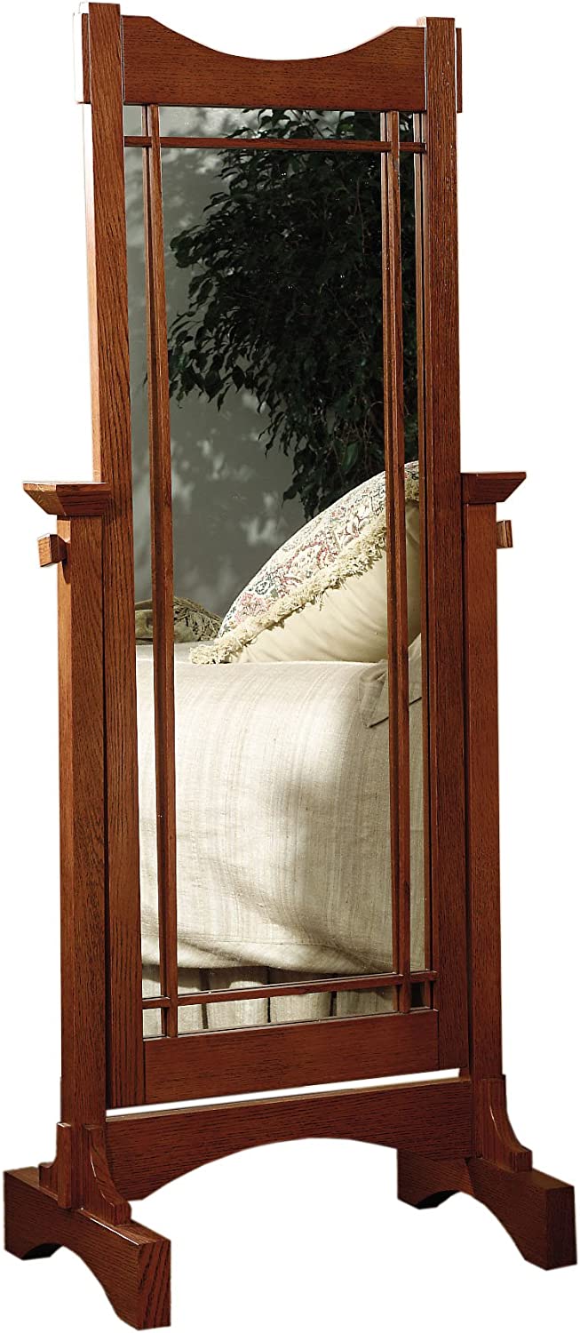 Powell Furniture Powell Mission Oak Cheval Mirror
