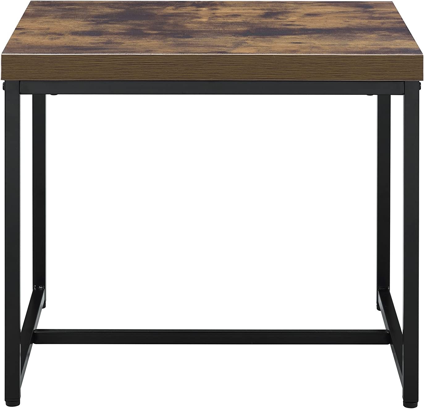 ACME Furniture Bob Weathered Oak &amp; Black End Table