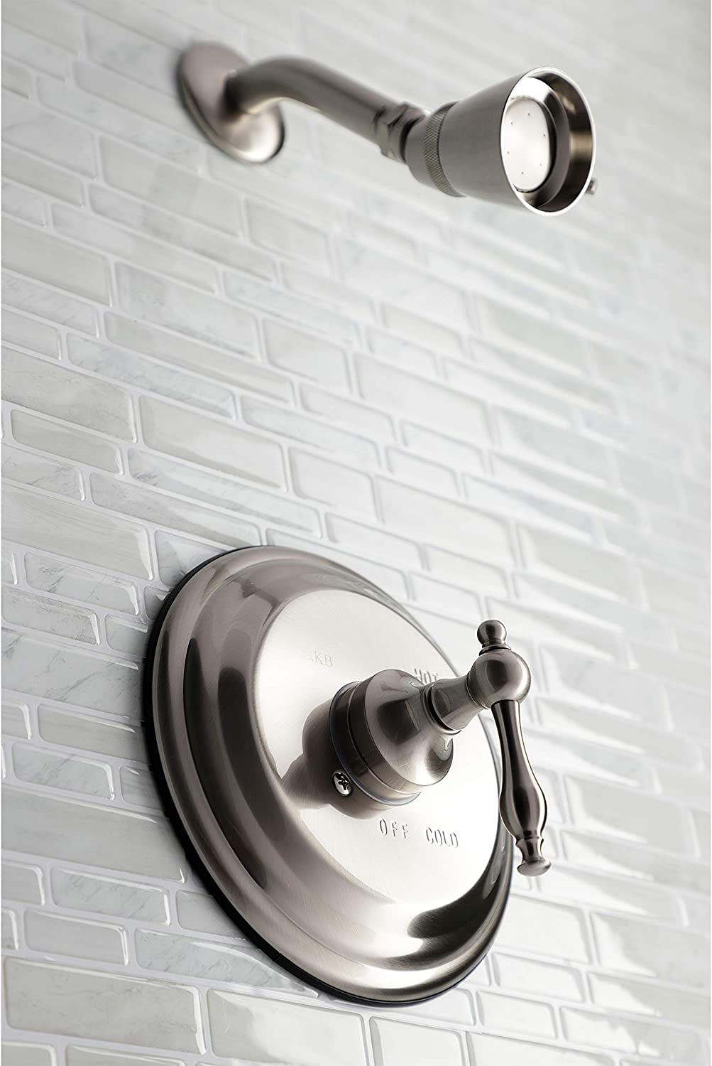 Kingston Brass KB2638NLSO Shower Faucet, Brushed Nickel