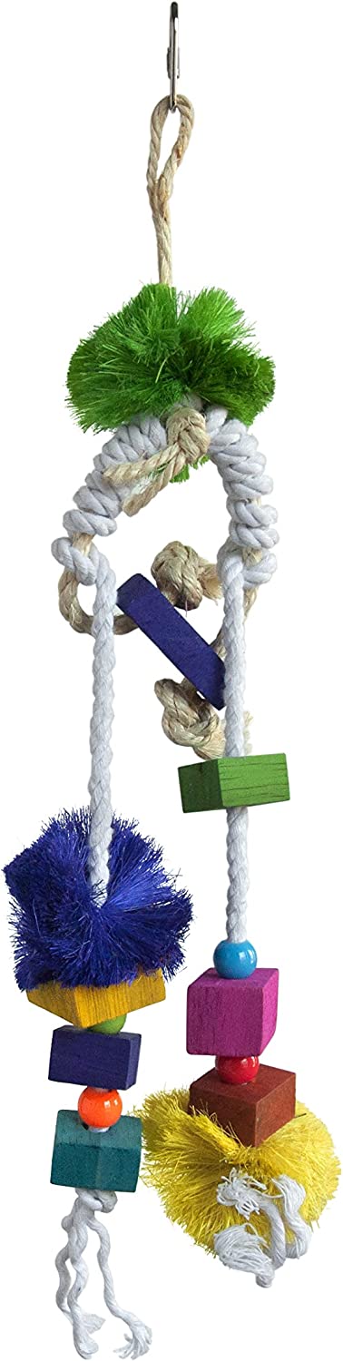 Prevue Pet Products Tropical Teasers Mai Tai Bird Toy, Multicolor