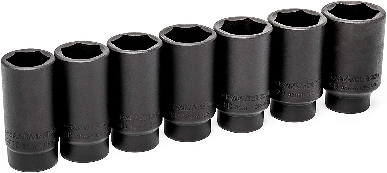 GEARWRENCH 7 Piece Axle Nut Set - 41650