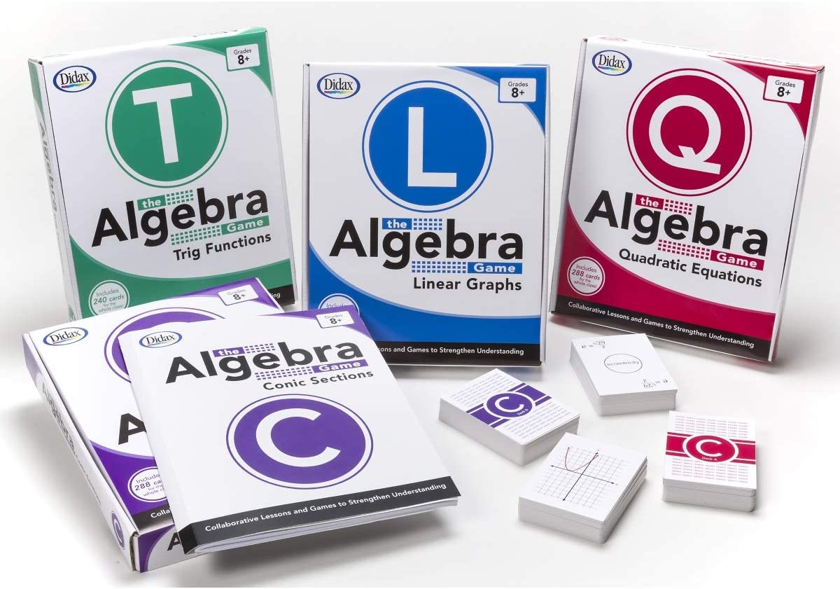 Didax Educational Resources The Algebra Game: Quadratic Equations Basic Educational Game