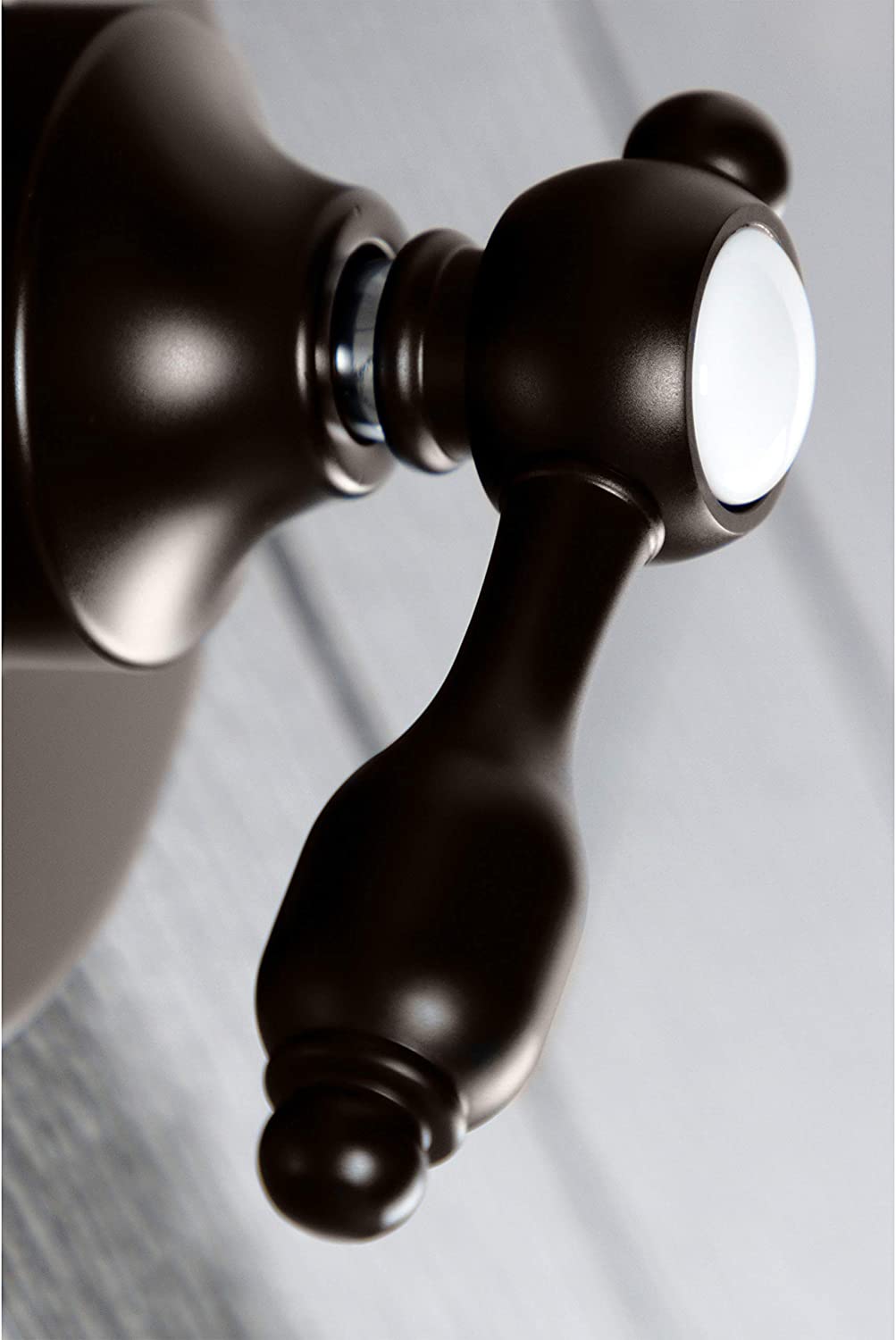 Kingston Brass KS3035TAL Tudor Three-Way Diverter Valve with Trim Kit, Oil Rubbed Bronze