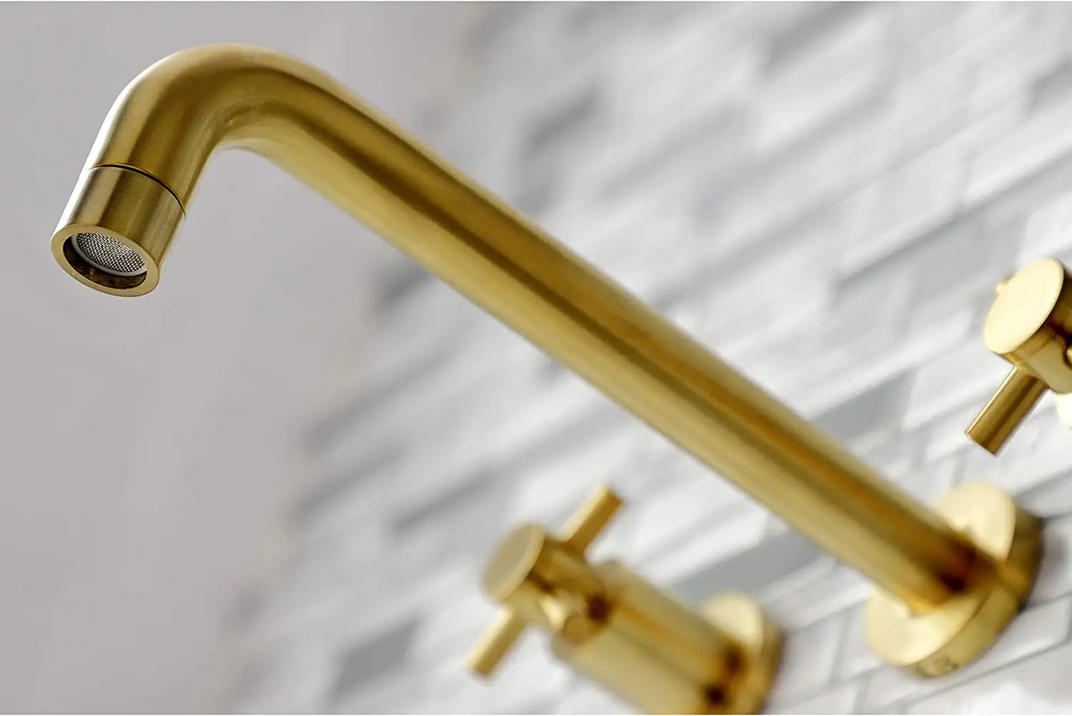 Kingston Brass KS8027DX Concord Roman Tub Faucet, Brushed Brass