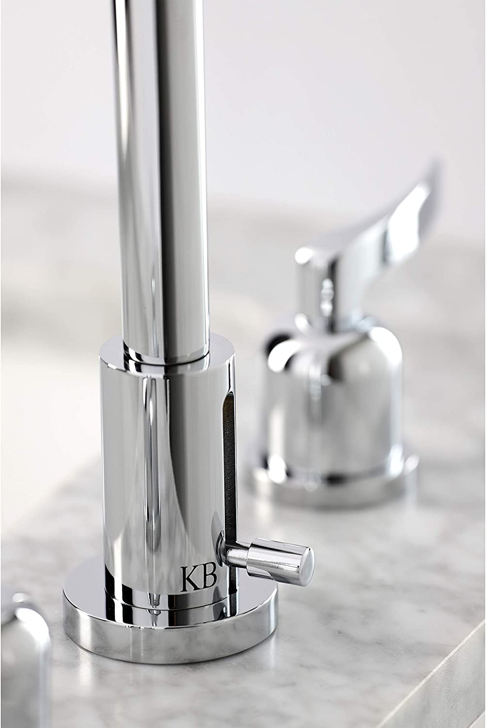 Kingston Brass FSC8931EFL Centurion Widespread Bathroom Faucet, Polished Chrome