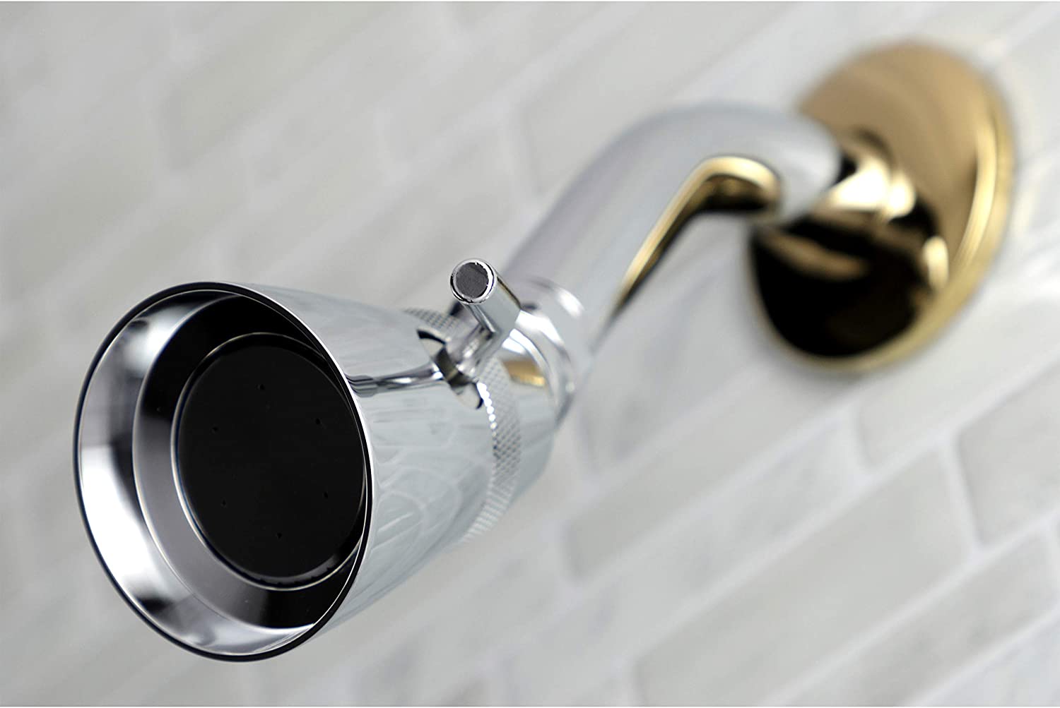 Kingston Brass K150F2 Designer Trimscape Showerscape Shower Arm Flange, Polished Brass