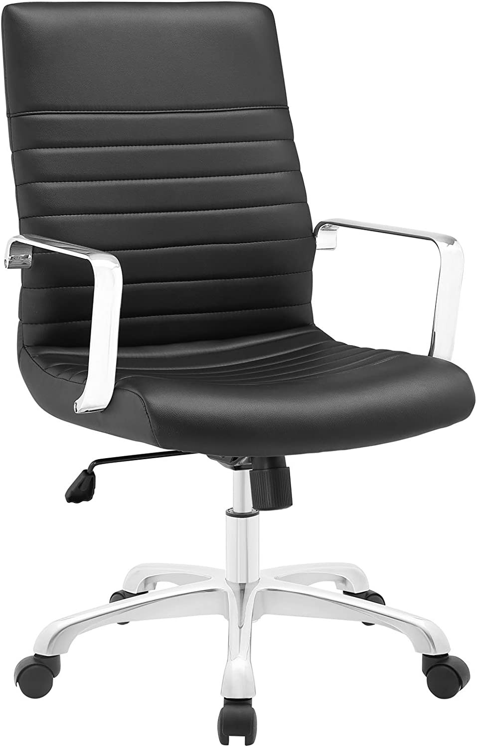 Modway MO-EEI-1534-WHI Finesse Mid Back Office Chair, White