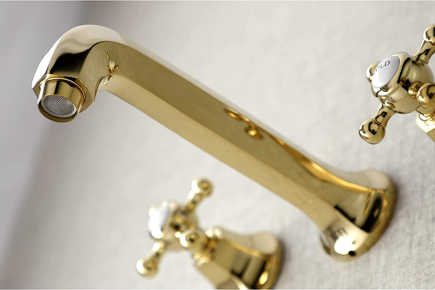 Kingston Brass KS4022BX Metropolitan Tub Faucet, Polished Brass