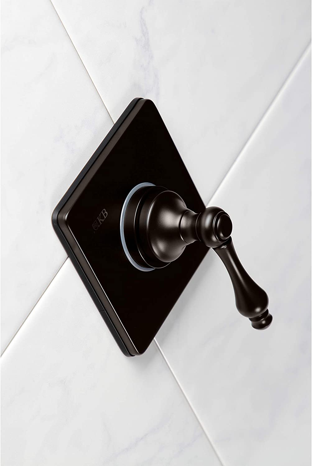 Kingston Brass KS3045AL Three-Way Diverter Valve with Trim Kit, Oil Rubbed Bronze