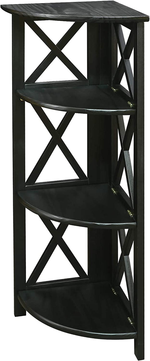 Baxton Studio Simms 3 Tier Modern Shoe Cabinet, White