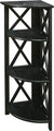 Baxton Studio Simms 3 Tier Modern Shoe Cabinet, White