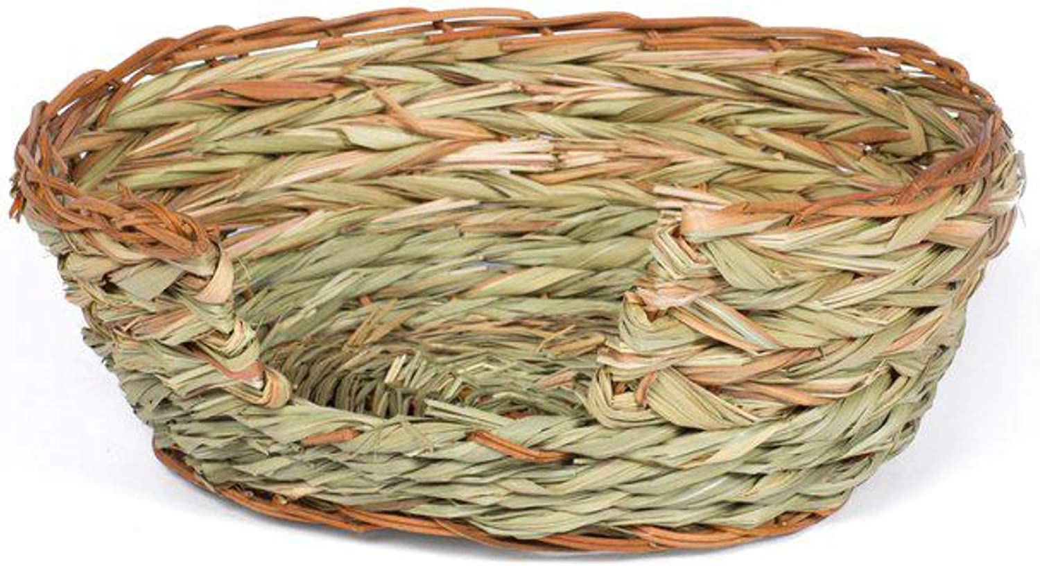 Prevue Pet Products PP-1072 Oval Pet Nest Natural Grass - Large