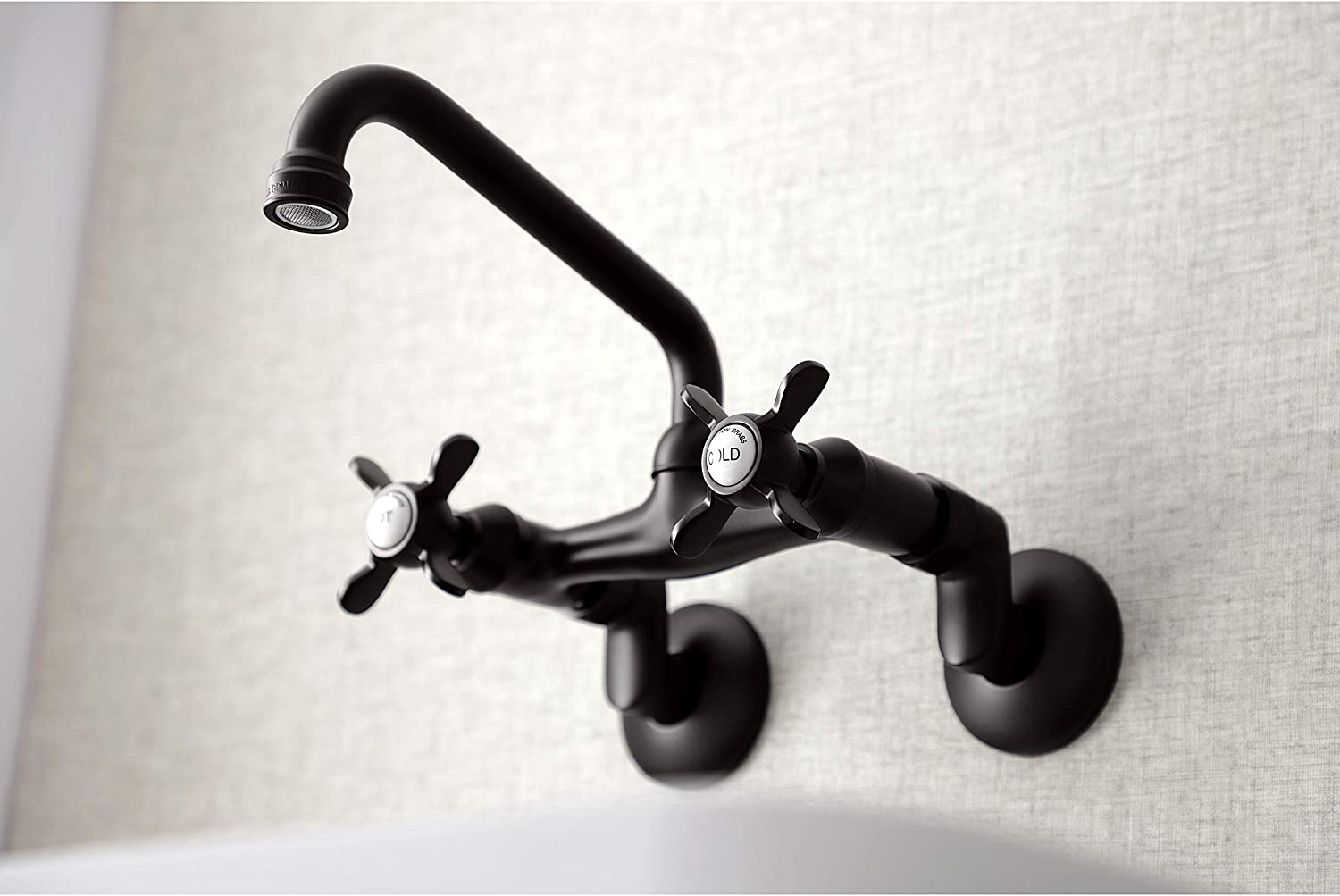 Kingston Brass KS113ORB Essex Kitchen Faucet, Oil Rubbed Bronze