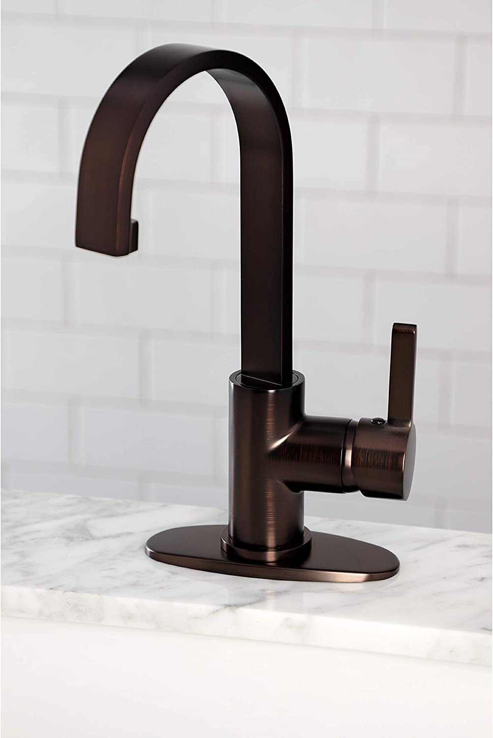 Kingston Brass LS8615CTL Continental Bar Faucet, Oil Rubbed Bronze