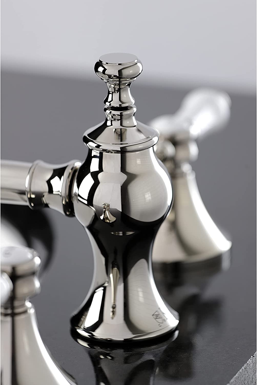 Kingston Brass KC7066BPL Bel-Air Widespread Bathroom Faucet, Polished Nickel