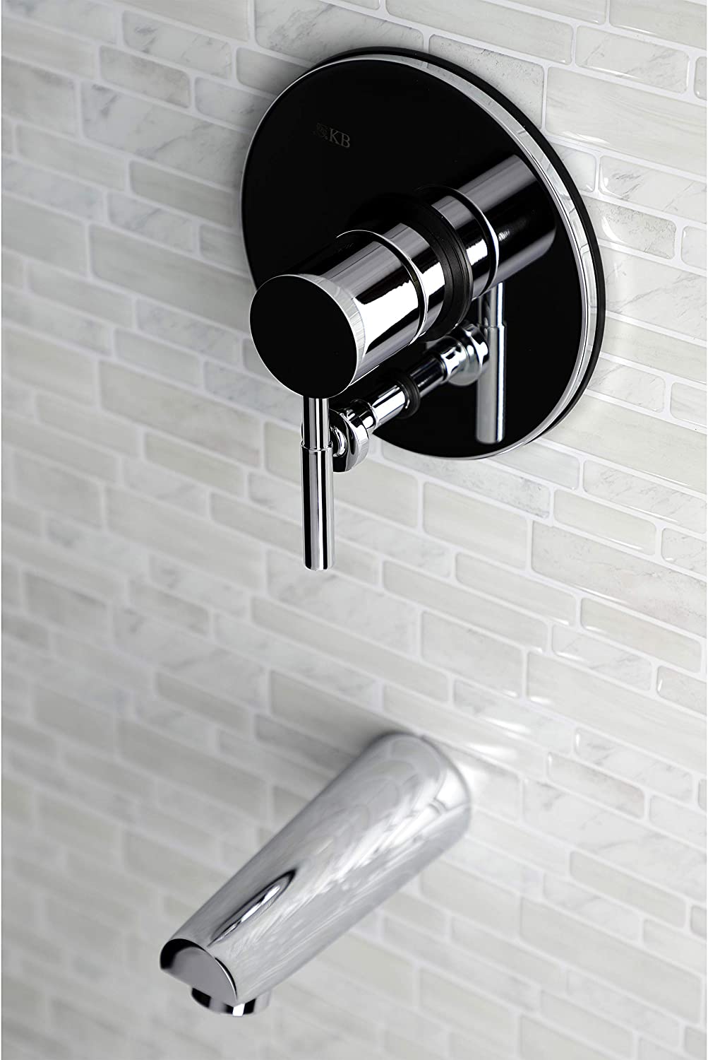 Kingston Brass KB86910DLTO Shower Faucet Tub Only, Polished Chrome