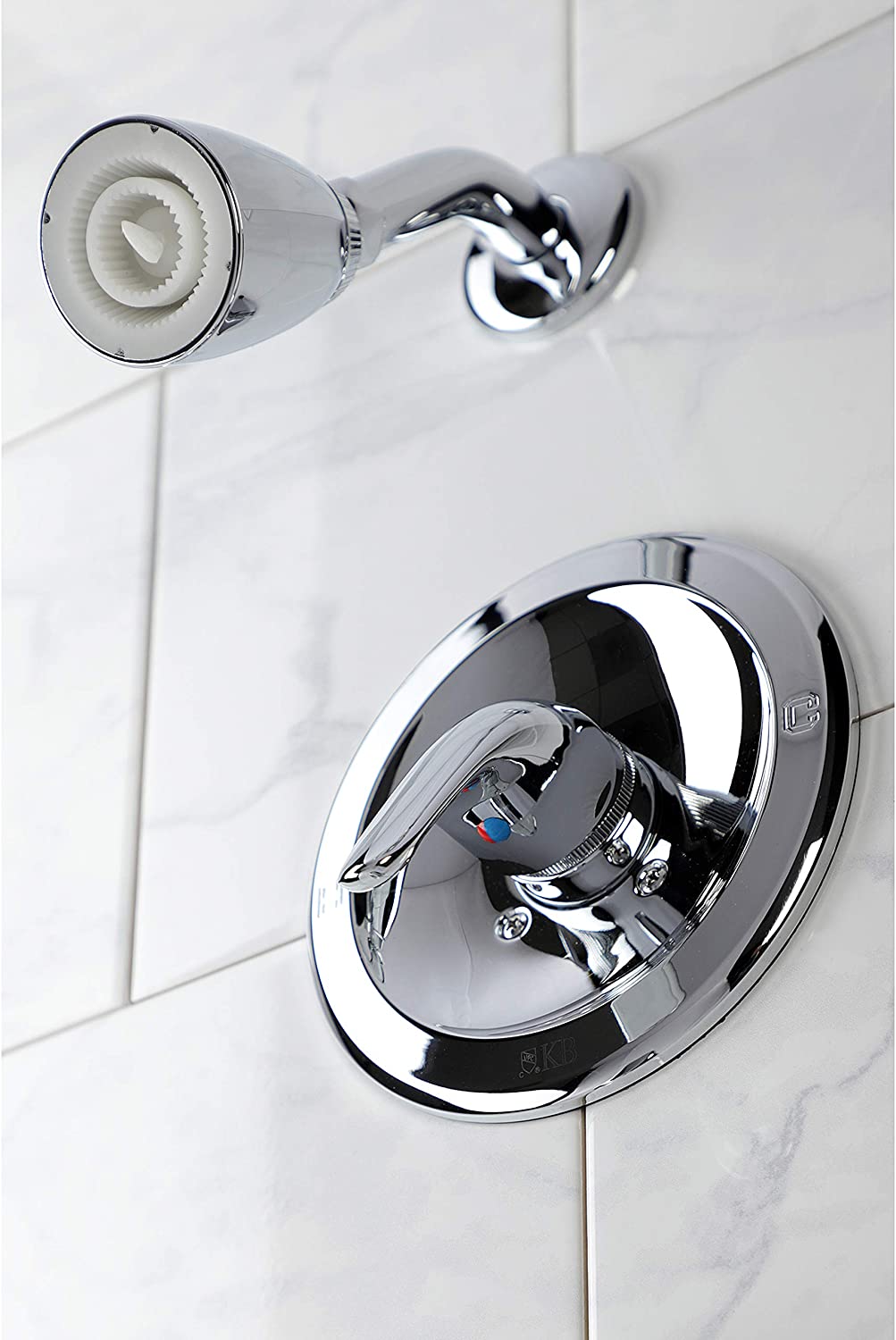 Kingston Brass KB531LSO Shower Faucet, Polished Chrome