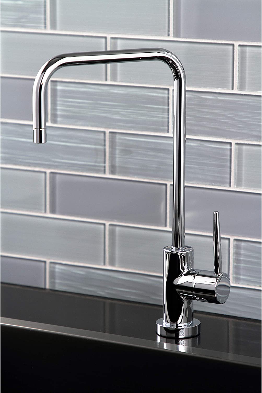 Kingston Brass KS6191NYL New York Water Filtration Faucet, Polished Chrome