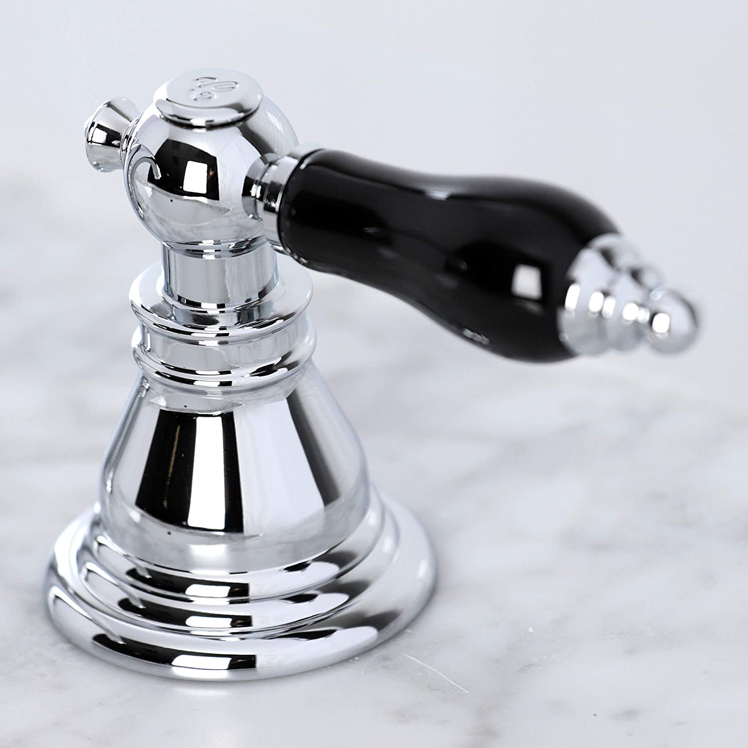 Kingston Brass KB981AKL Duchess Widespread Bathroom Faucet, Polished Chrome