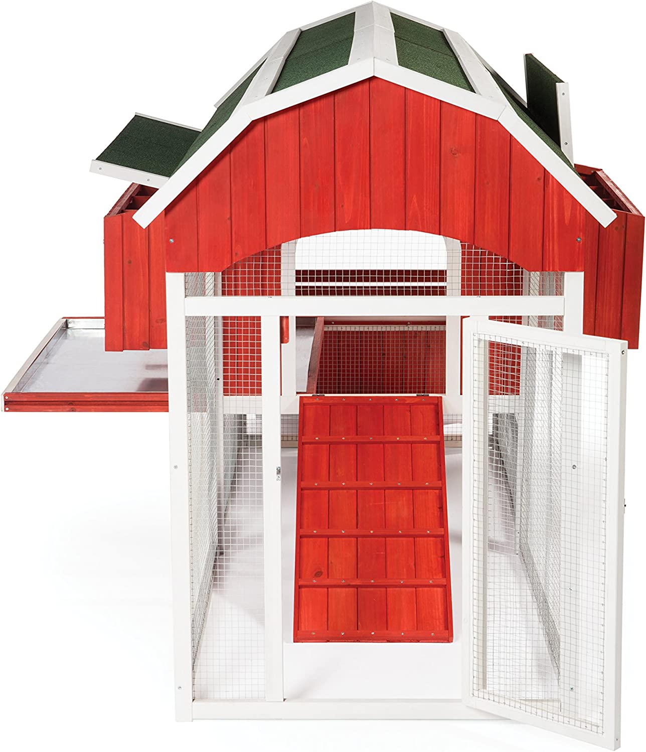 Prevue Pet Products 467 Large Barn Chicken Coop, Red