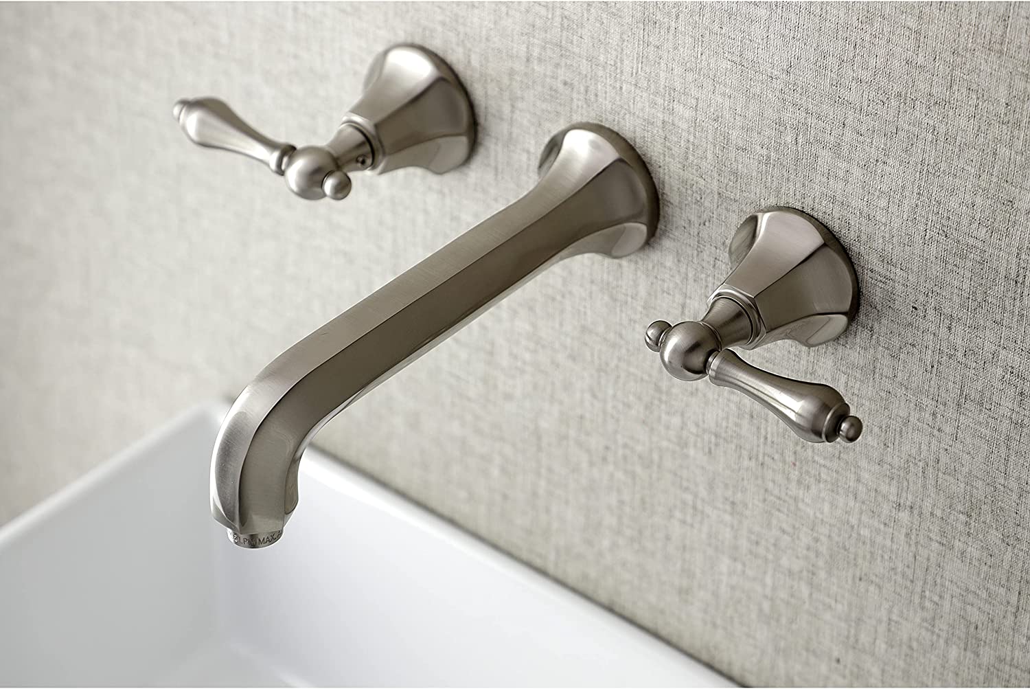 Kingston Brass KS4128AL Metropolitan Bathroom Faucet, Brushed Nickel