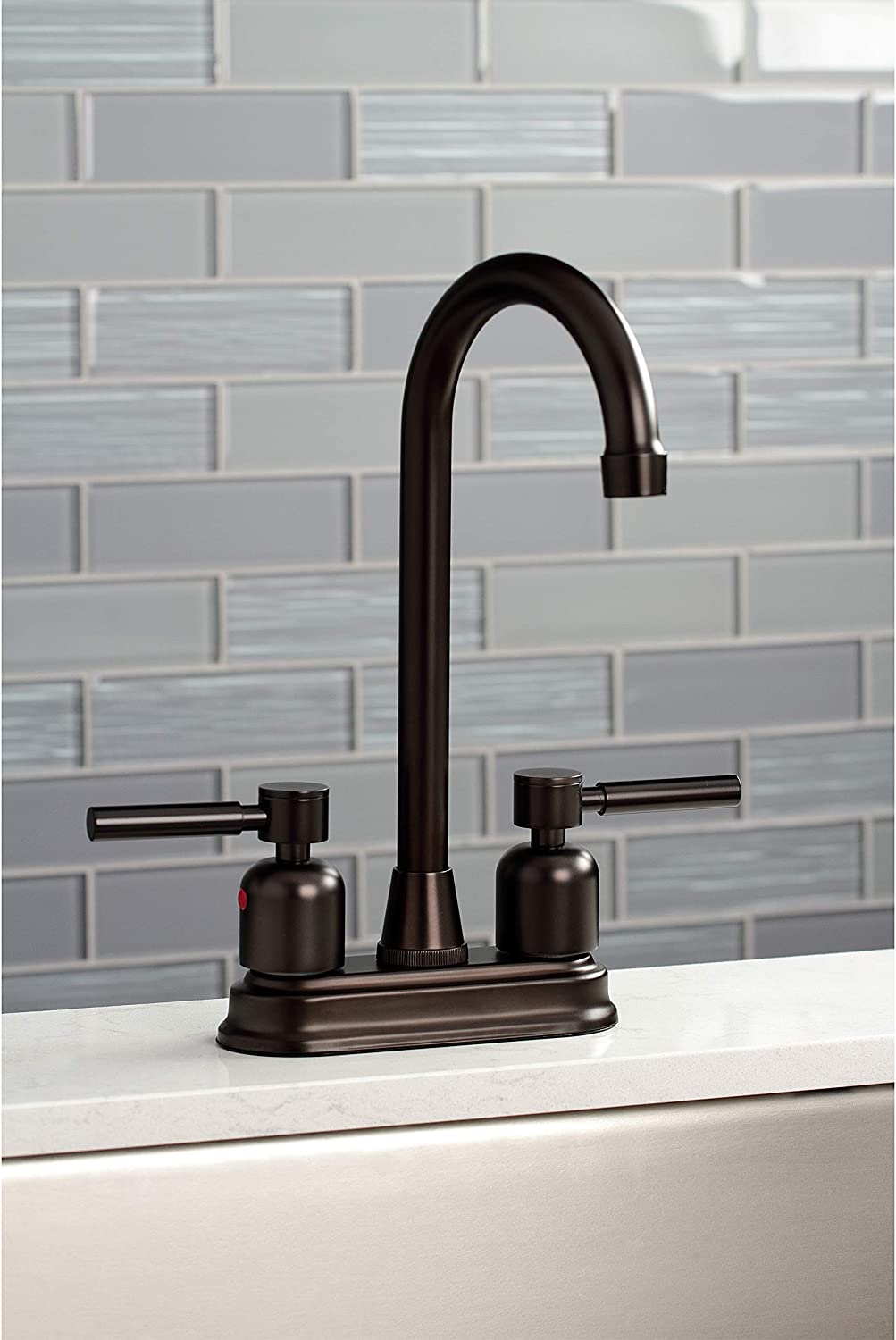 Kingston Brass KB8495DL Concord Bar Faucet, Oil Rubbed Bronze