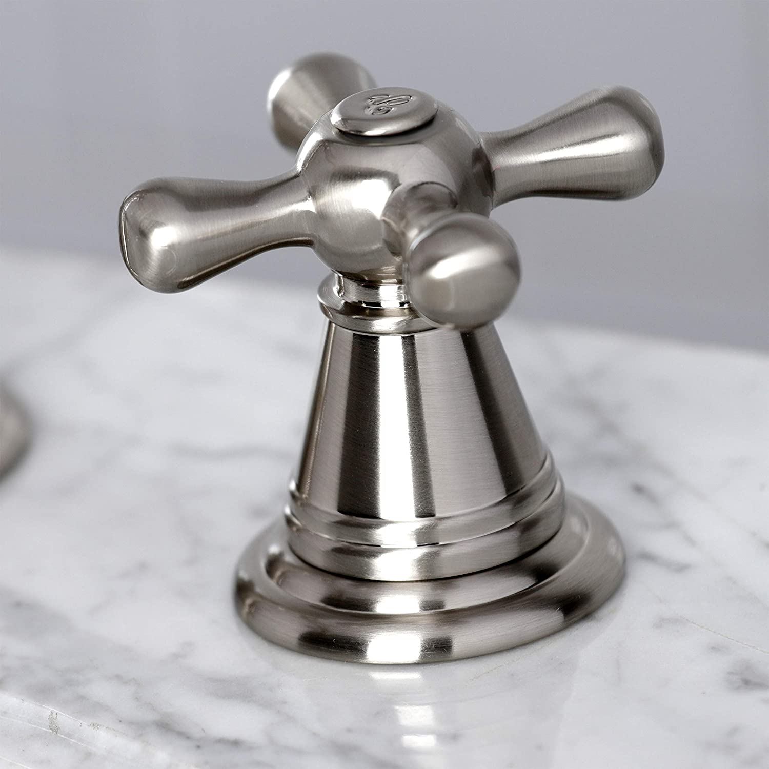 Kingston Brass FSC1978AAX American Classic Widespread Bathroom Faucet, Brushed Nickel