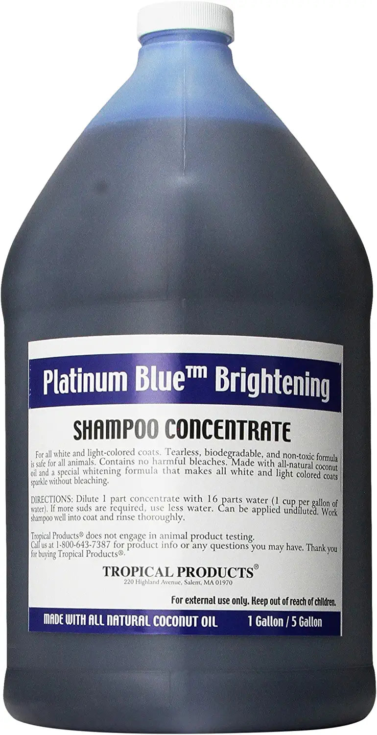 Tropical Platinum Blue Dog Shampoo, 1-Gallon